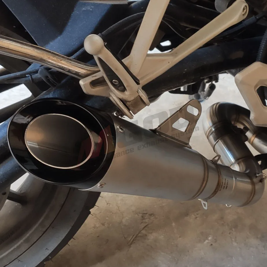 Мотоцикл выхлопной Escape Moto слипоны средняя Соединительная труба глушитель трубы