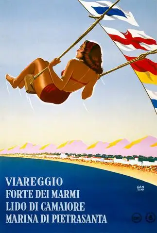 Куба: праздничный остров тропики (Sunbather) Пейзаж Плакат Винтаж Ретро Холст DIY