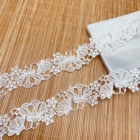 15yardspack black off white shell water soluble lace trim diy lolita dress skirt clothing sewing accessories v2526