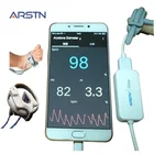 Пульсоксиметр для новорожденных, детей и взрослых, 1 датчик, Пульсоксиметр для телефонов Android, USB с функцией OTG, монитор сна, запись данных