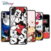disney love mickey and minne silicone black cover for apple iphone 12 mini 11 pro xs max xr x 8 7 6s 6 plus 5s se phone case