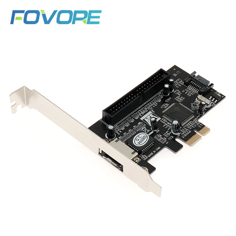Адаптер PCI e к SATA IDE eSATA комбинированная карта + RAID контроллер конвертер|Платы