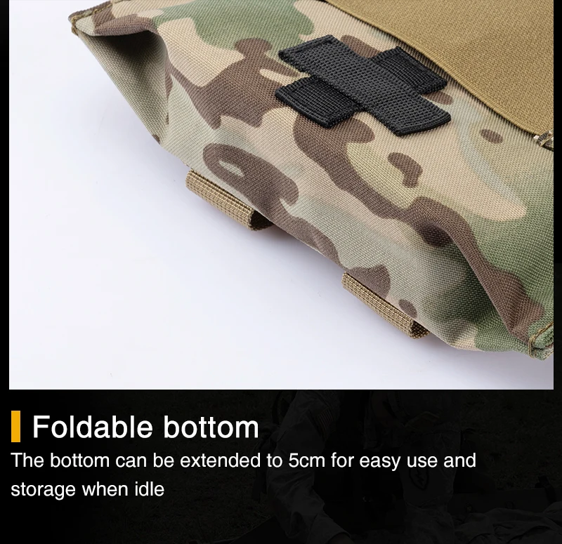 IDOGEAR Тактический медицинский мешочек Органайзер аптечка сумка MOLLE 9022B медицинское аварийное оборудование страйкбол охота 3548