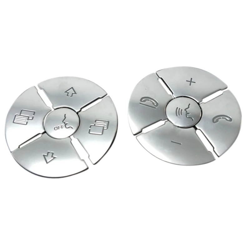 12 шт. автомобильный Стайлинг чехлы на кнопки рулевого колеса наклейки для Mercedes Benz