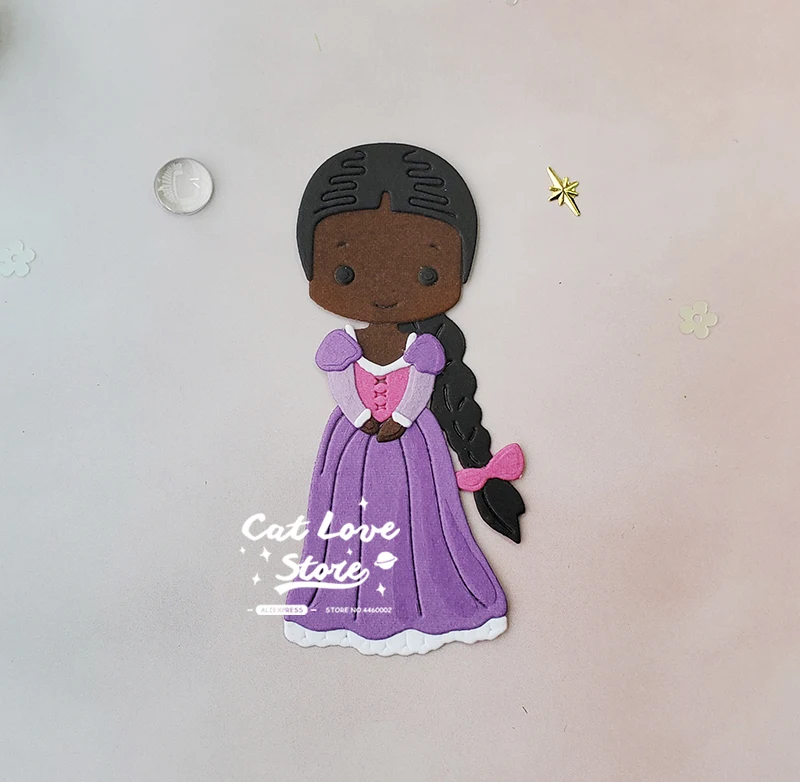 Принцесса партии металла резки штампы Скрапбукинг трафарет высечки карты