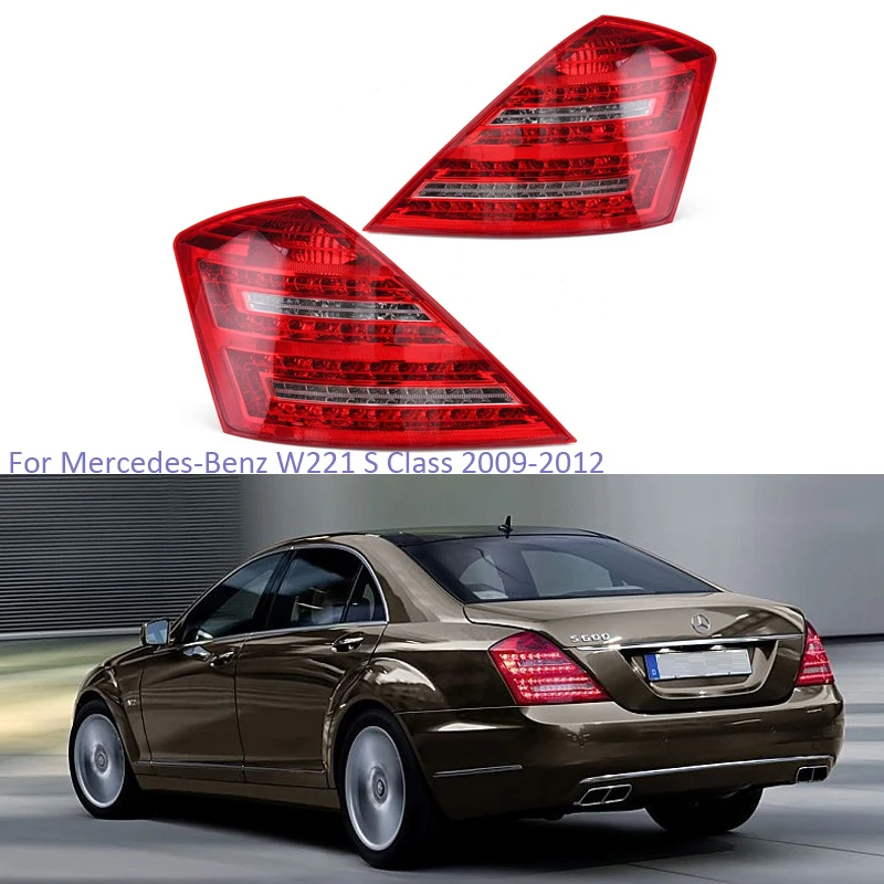 YTCLIN светодиодный автомобиль хвост светильник для Mercedes-Benz W221 s-класс 2009-2012