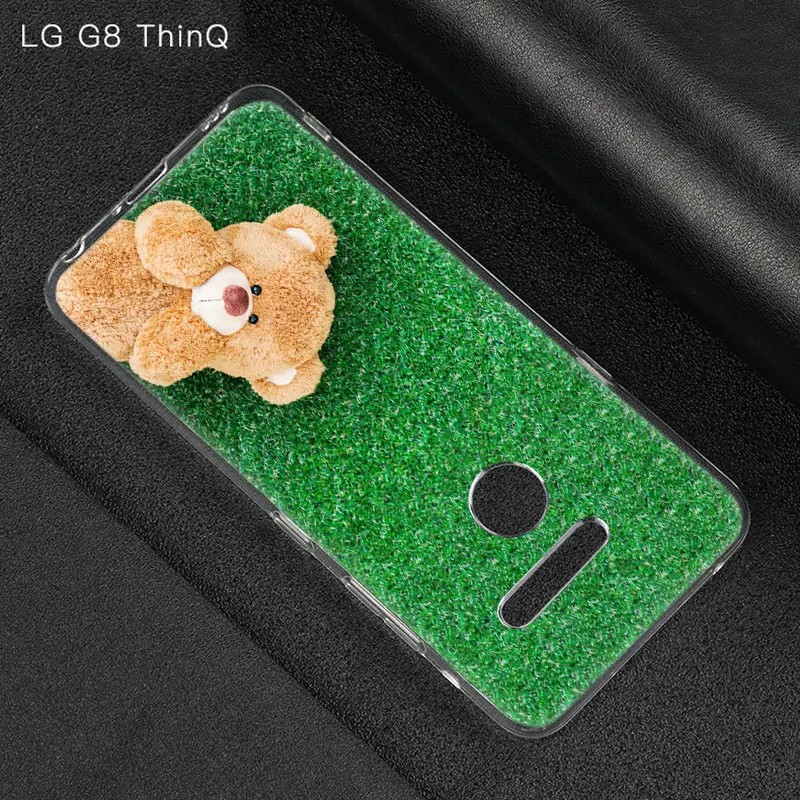 Милый подарок Медвежонок чехол для LG G5 G6 мини G7 G8 G8S V20 V30 V40 V50 ThinQ Q6 Q7 Q8 Q9 Q60 W10 W30 Aristo 2 X