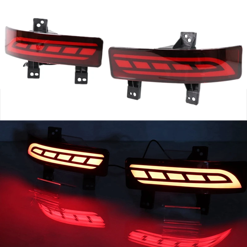

Car Rear Bumper Light Rear Bumper Reflector Tail Light Brake Light Bumper Rear Fog Light for Honda CRV 2020 2021