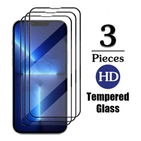 3pcs 9h tempered glass for iphone 13 pro max screen protector for iphone 13 mini 13pro max safety film iphone13 glass phone case