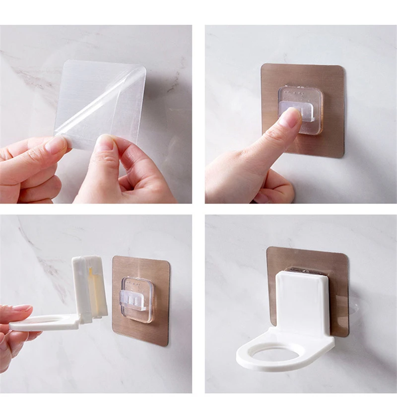 Самоклеящаяся полка для бутылки с шампунем настенный органайзер жидкого мыла