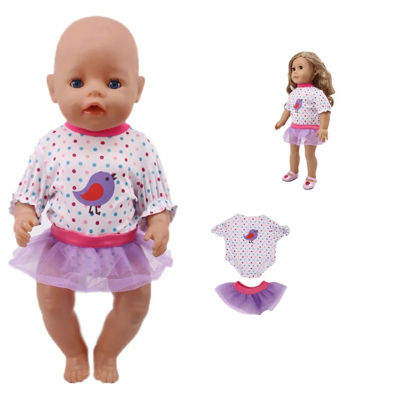 Новинка американские куклы аксессуары купальник + юбка костюм для 18 дюймовых
