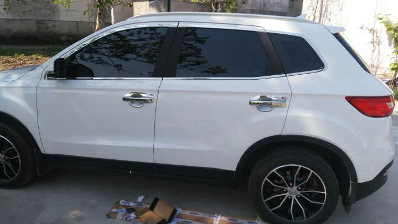 Для FAW R7 BESTURN senia отделка окна средняя колонна украшение для рамки из нержавеющей