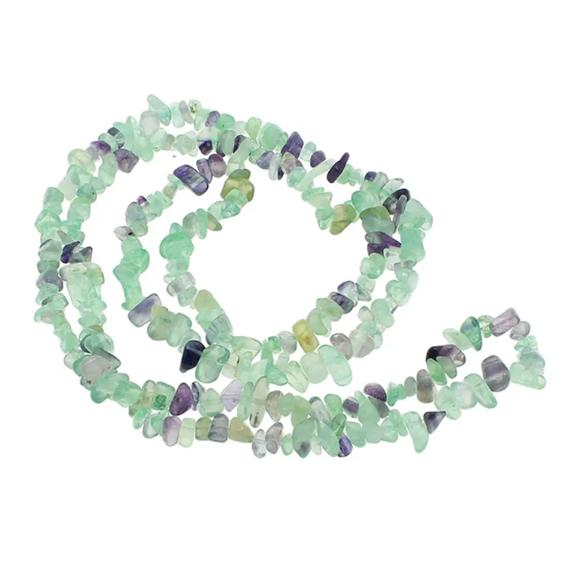 Бусины Из Натурального флюорита для изготовления ювелирных браслетов своими
