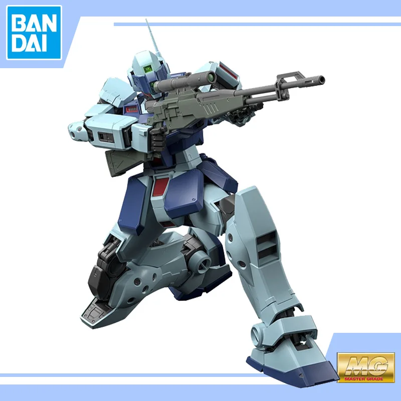 

BANDAI Assembling Model MG 1/100 GM Sniper2 GUNDAM Action Toy Figures Children's Gifts