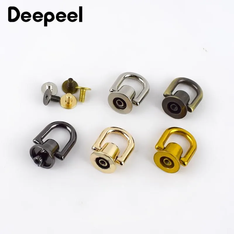 Deepeel D кольцо для сумок ручки цепочка крючок сумки боковой зажим винт ногтей