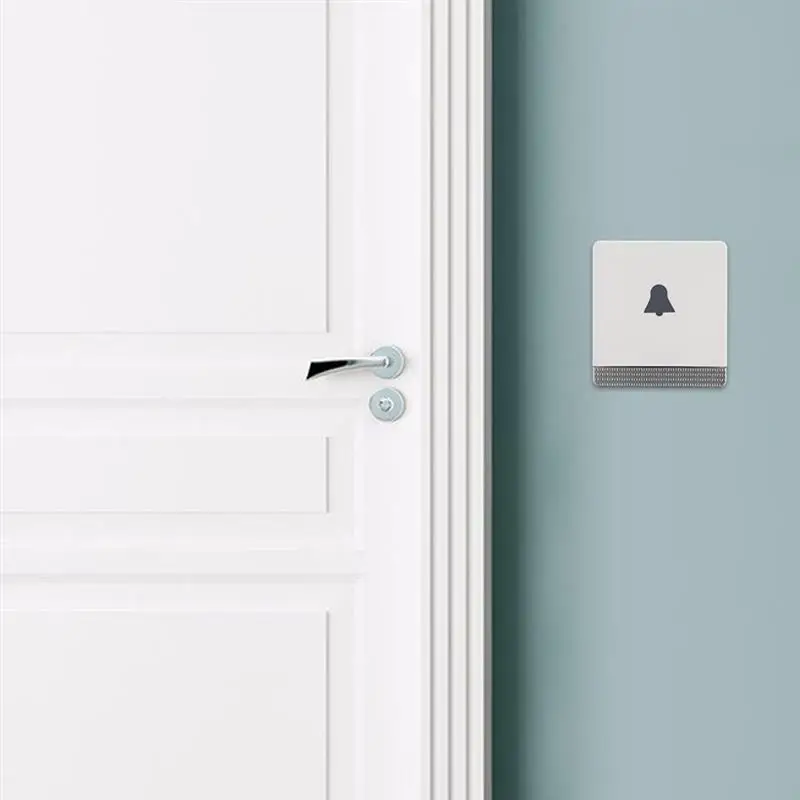 Беспроводной дверной звонок само поколение старый человек пейджер дом на