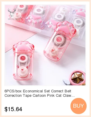 Мини Милая Корректирующая лента с розовой Свинкой Kawaii канцелярский корректор студенческие Детские подарки школьные офисные принадлежности 6 м* 5 мм