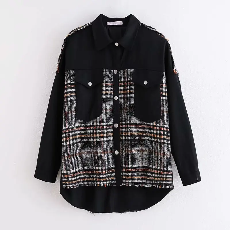 Горячая Распродажа FHD65-A130 куртка с карманами в европейском и американском стиле |