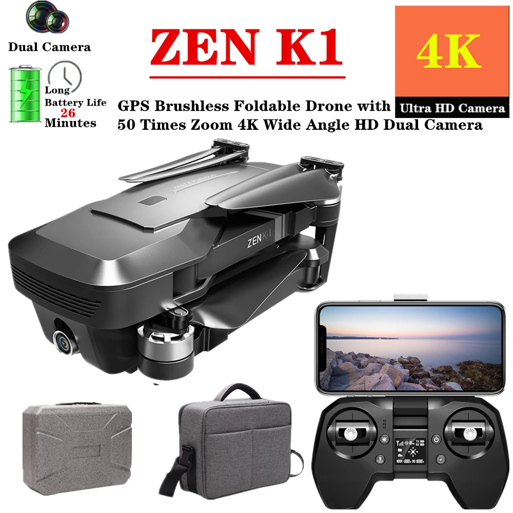 Радиоуправляемый Дрон 4K gps профессиональные беспилотники с 5G Wifi HD двойной