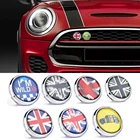 Для Mini Cooper Countyman Clubman автомобильный металлический передний бампер с решеткой радиатора эмблема значок для всех версий эмблема стикер аксессуары Лидер продаж