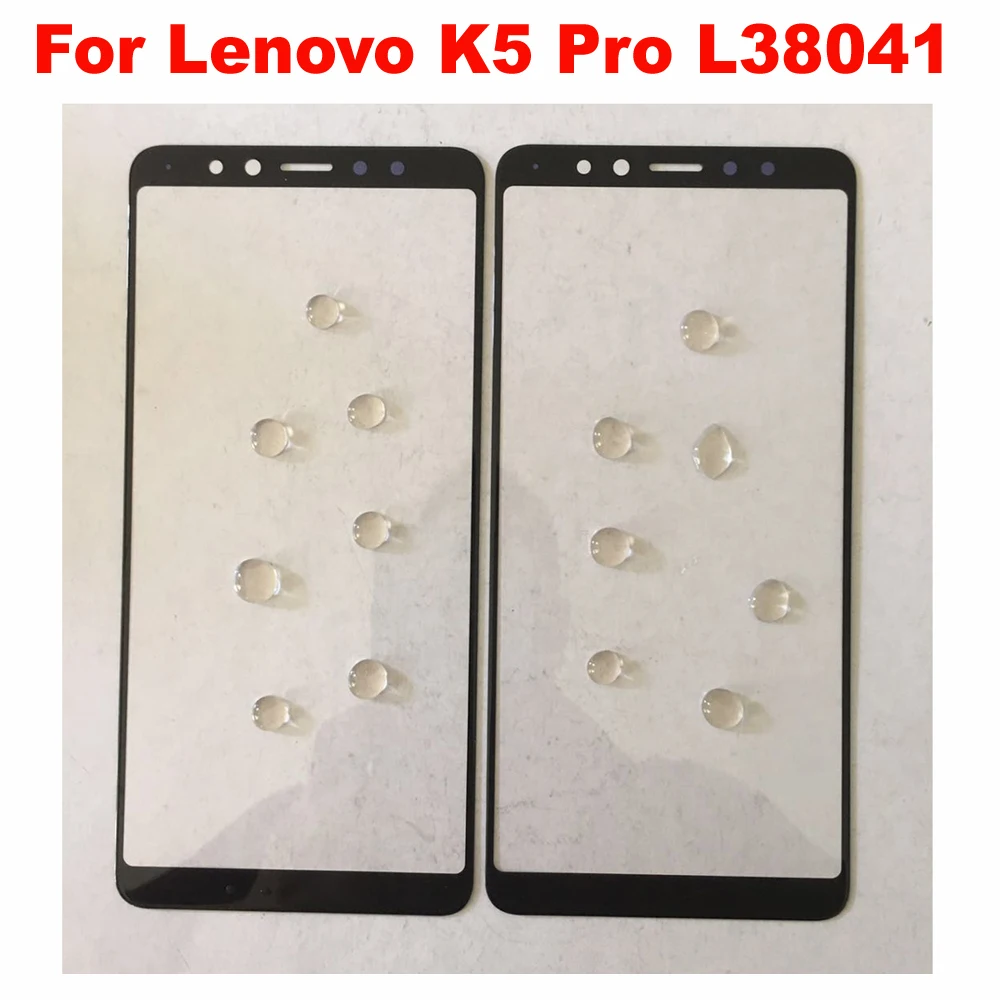 

Black/White 6.0 inch For Lenovo K5 Pro L38041 Front Outer Glass Lens Repair Touch Screen Outer Glass