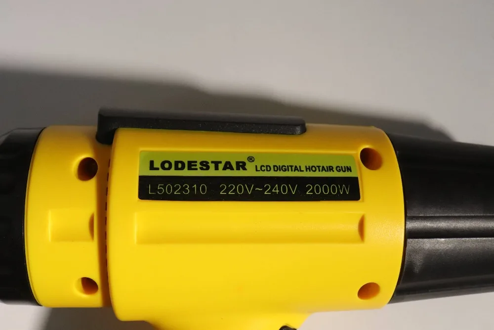 2000W Hot Air Heat Tool 100-650 Degree Temperature Adjustable Hand Held Paint Stripper Hot Air Tool Air Blower