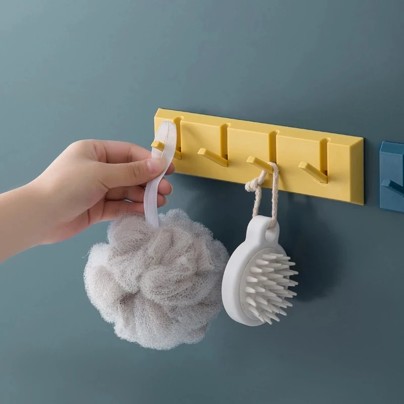 

Hook Strong Punch-Free Home Multi-Function Hook Coat hat Rack Key hanger kitchen bathroom HK-120B