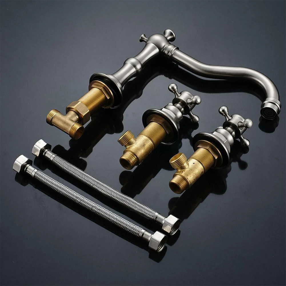 Горячая новинка декоративная кухонная раковина матовый смеситель водопад