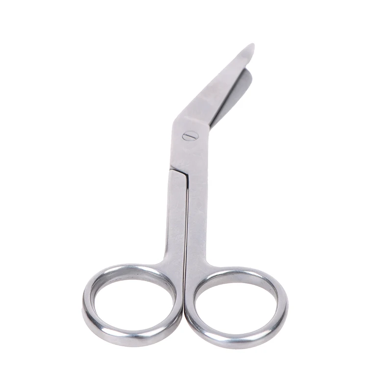

1pcs Tainless Steel Bandage Scissors 14cm Nursing Scissors For Medical Home Use