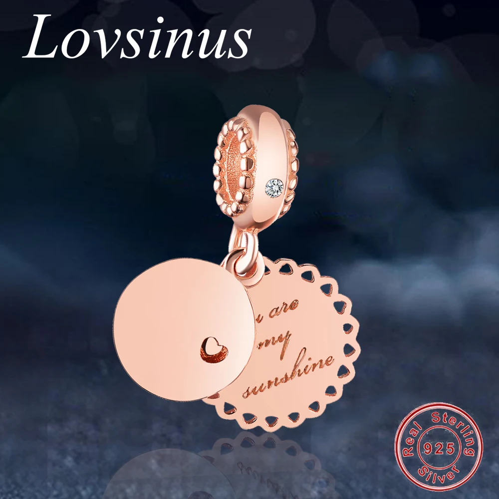 Подходят для оригинального Европейского браслета с подвесками из розового