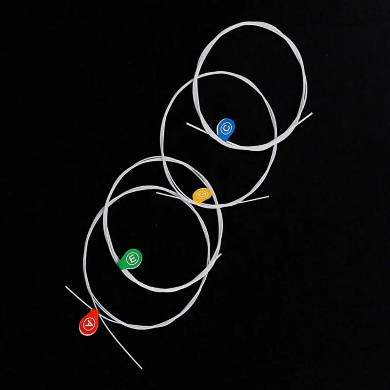 

4pcs Strings for 21/23/26/28 inch 4 String Ukulele Musical Instrument Parts Accessories