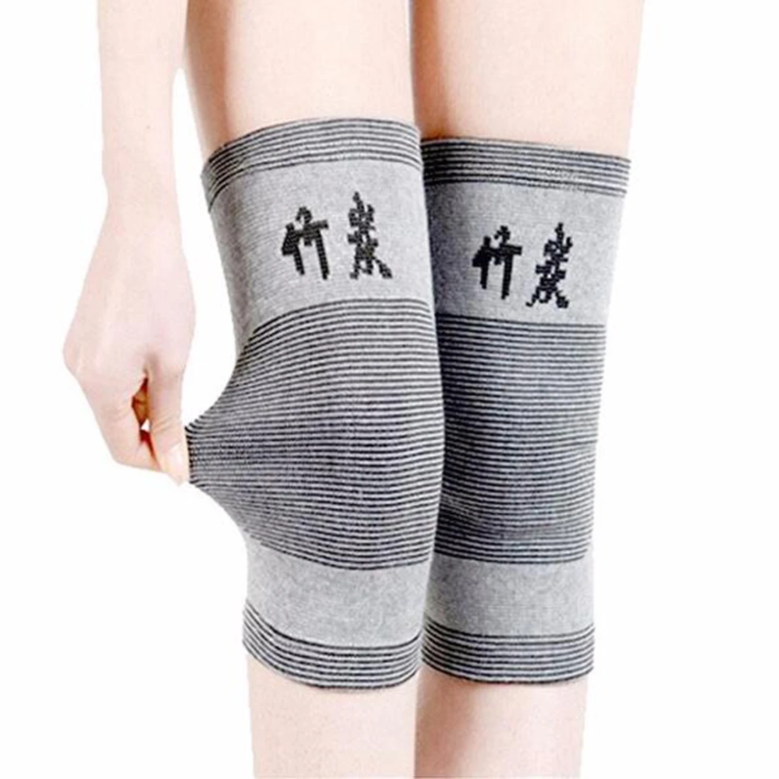

Knee Pad Warm Support Brace Leg For Arthritis Injury Rehabilitation & Gym Sports Charcoal Knee Support Protector High Quality