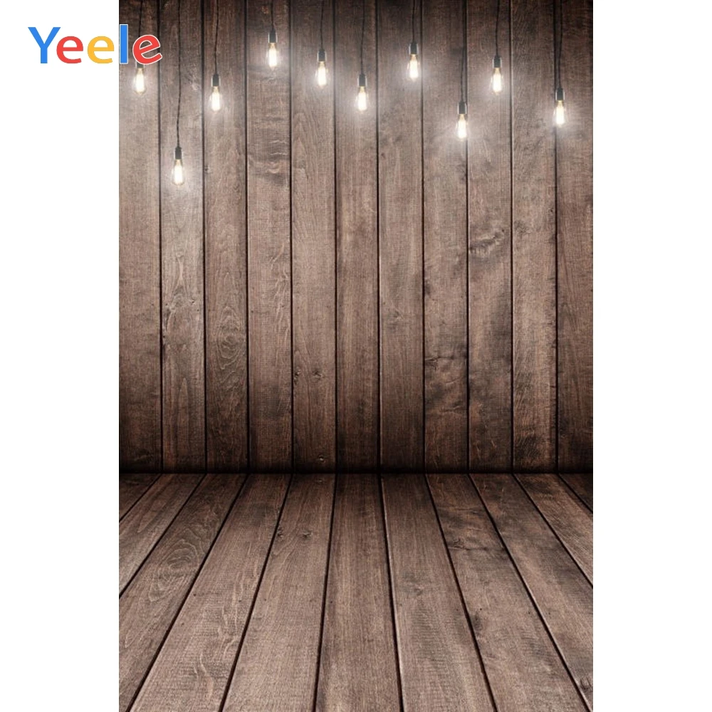 Светлый Виниловый фон Yeele в винтажном стиле с изображением деревянной доски для