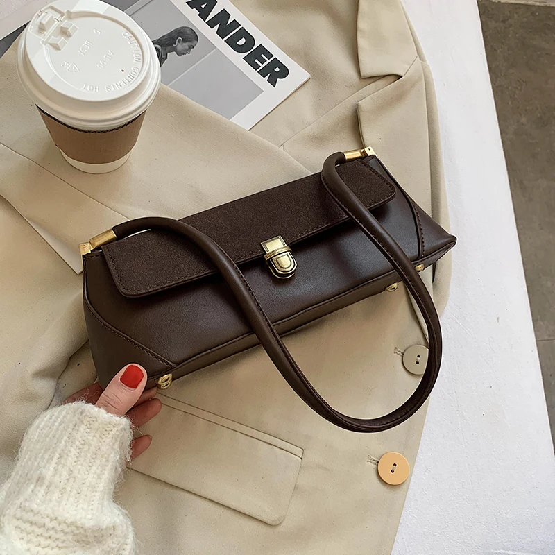 

New Woman Shoulder Bag Fashionable Simple Chain Messenger Bag High Quality Luxury Designer Handbag 2021 New Female Underarm Bag