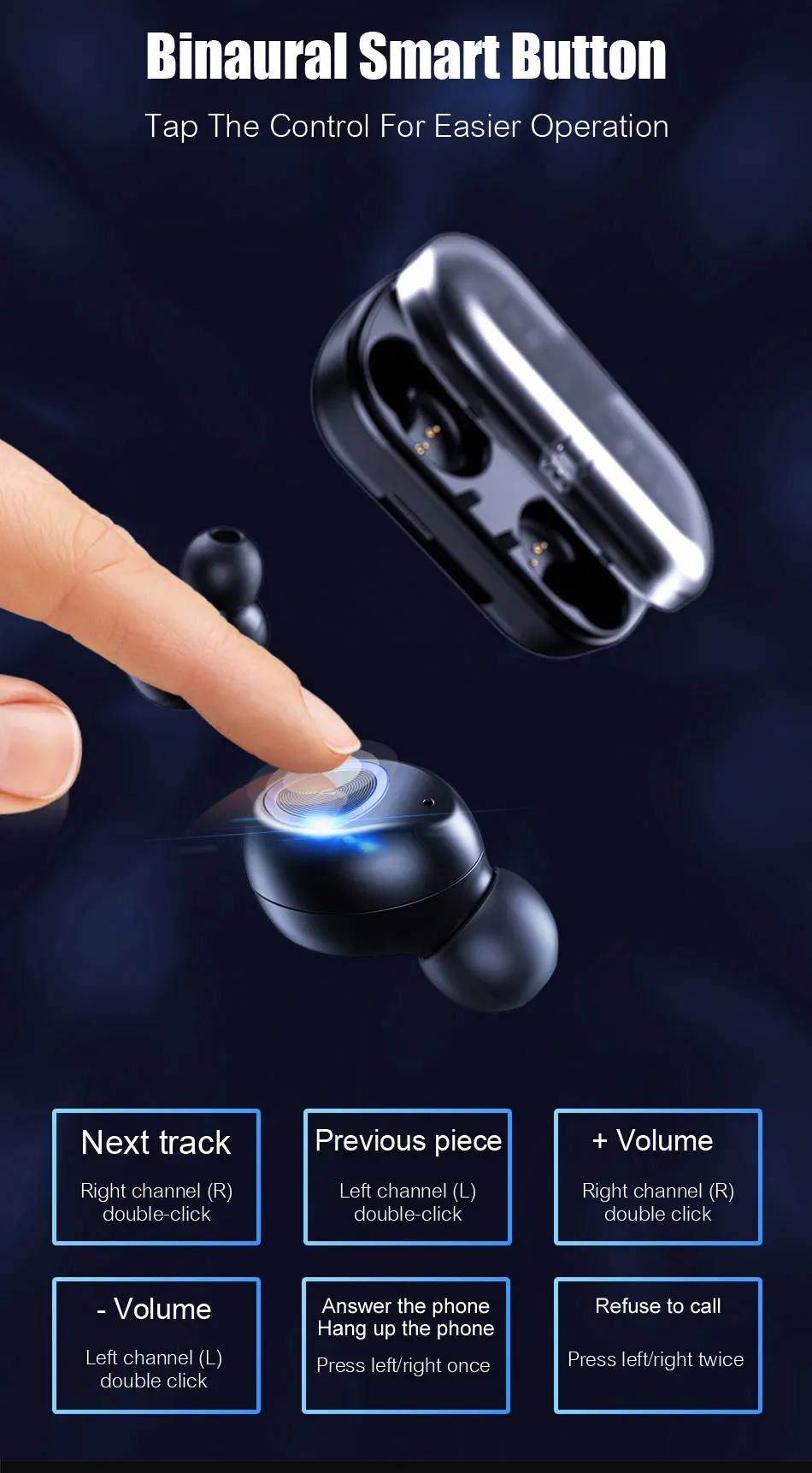TWS беспроводные наушники Bluetooth стерео беспроводные наушники водонепроницаемые спортивные наушники гарнитура с микрофоном зарядный чехол для Xiaomi