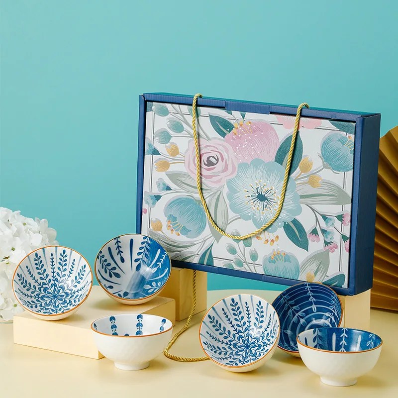 Набор японских керамических чашек в виде клевера японская Подарочная чаша набор