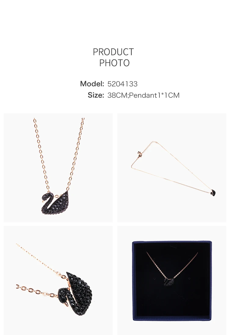 Swarovski знаковые с покрытием кулон в виде лебедя 5204134/5204133/5279421/5272364/5347329/5194826/5215038
