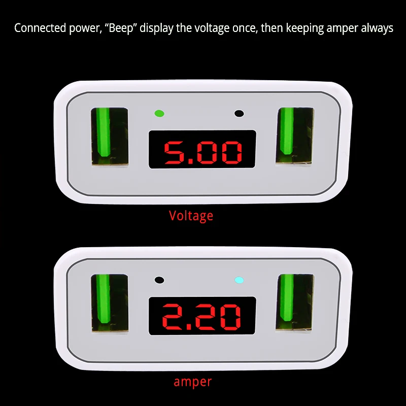 Зарядное устройство для сотового телефона SUMPK с USB разъемом 5 В 2 А|Зарядные