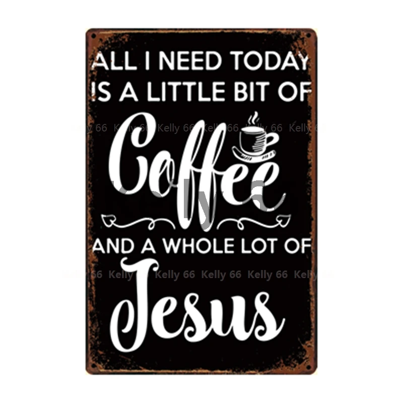 [Kelly66] все что мне нужно немного кофе вы можете купить счастливый металлический