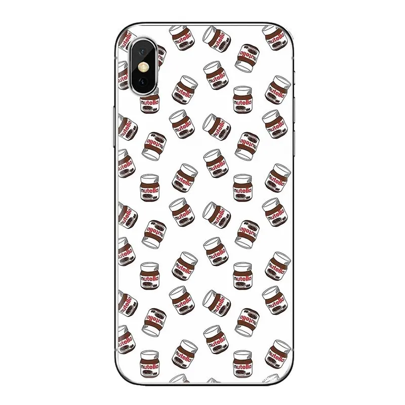 Шоколадные изделия Tumblr Nutella мягкий прозрачный чехол для Xiao mi 4 5 5s 6 A1 A2 5X6X8 9 Lite SE Pro Max