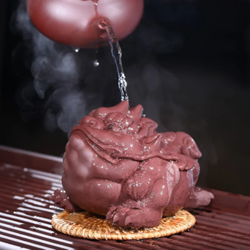 Керамические украшения чайный поднос для домашних животных Yixing Zisha глина