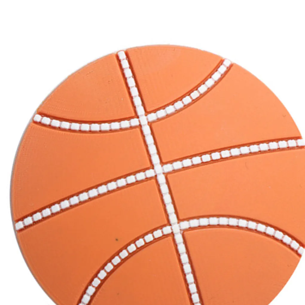 

4pcs Mute Door Rear Wall Crash Waterproof Anti-Collision Adhesive Pad Basketball Style 5cm
