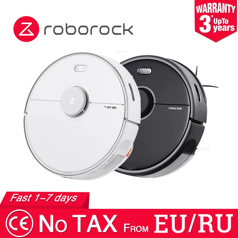 Робот пылесос Roborock S5 MAX с Wi Fi и приложением для дома|Пылесосы| |