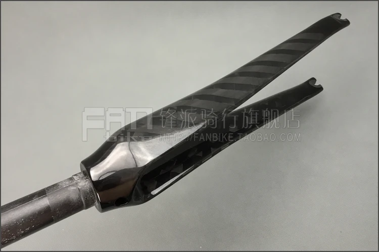 Новое поступление вилки из углеродного волокна без логотипа 700C 12K фиксированная