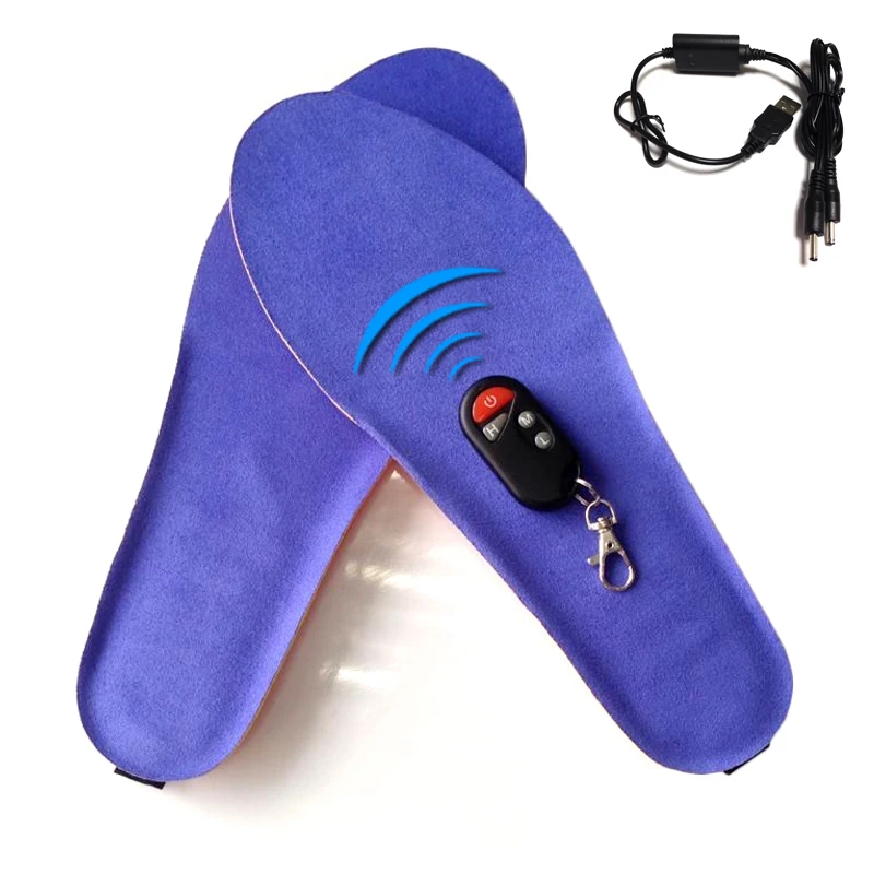 Новые электрические нагревательные стельки с тремя режимами беспроводной пульт