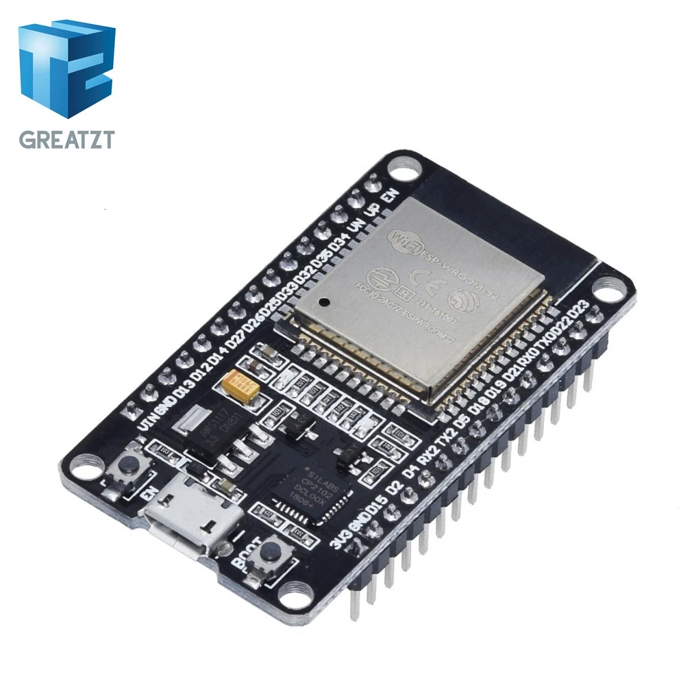 GREATZT ESP32 макетная плата WI-FI+ Bluetooth IoT умный дом ESP-WROOM-32 ESP-32 ESP-32S