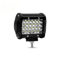 75w 4 led combo work light bar spotlight off road driving fog lamp for truck boat 12v headlight