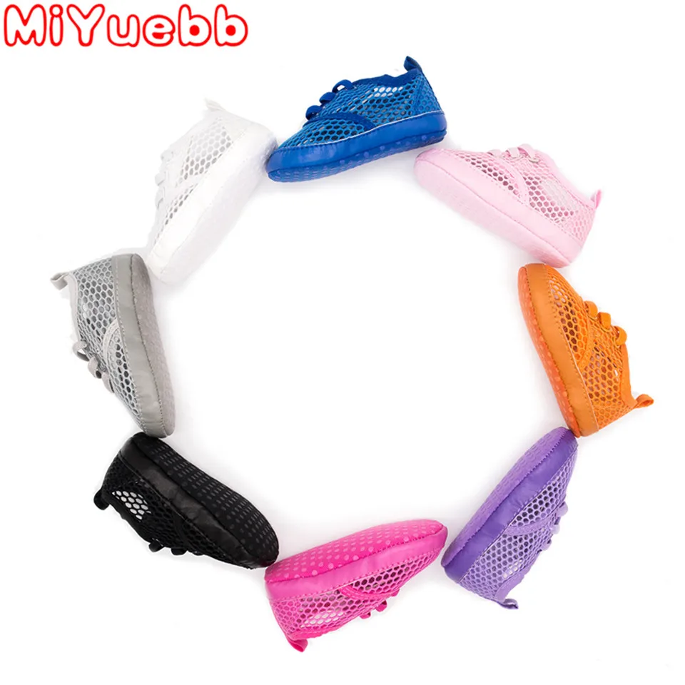 Новинка 2020 года Летние однотонные кроссовки для детей повседневные с