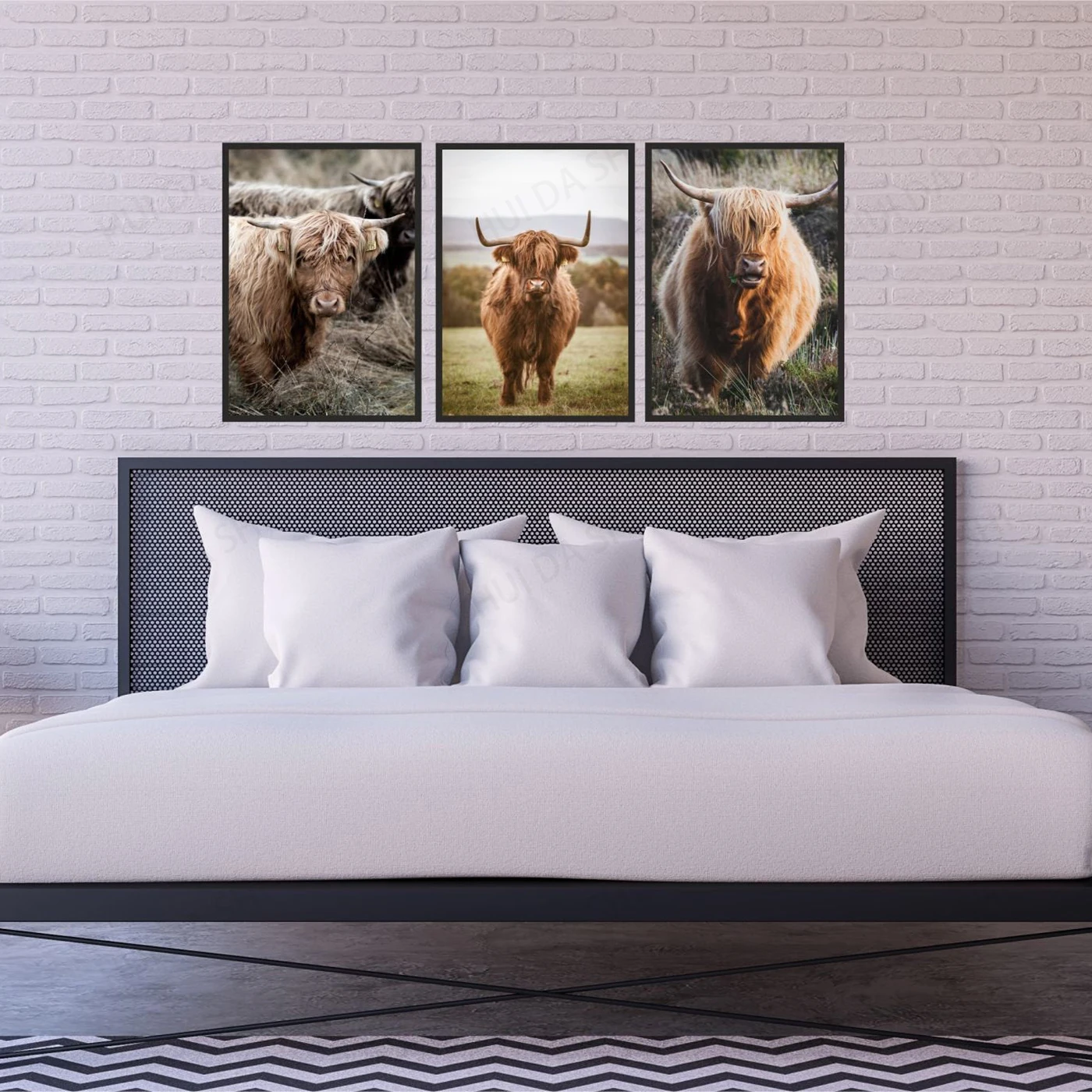 Искусство стены буйвола печать бизон обыкновенный буйвол Американский