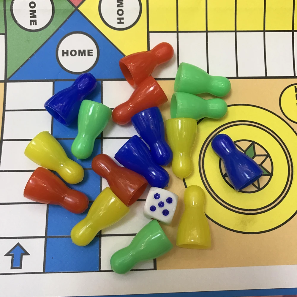 Folding EVA ABS Ludo OX Chess Snake Toys For Children Portable Snakes And Ladders Puzzle Interactive Game Birthday Gift | Игрушки и